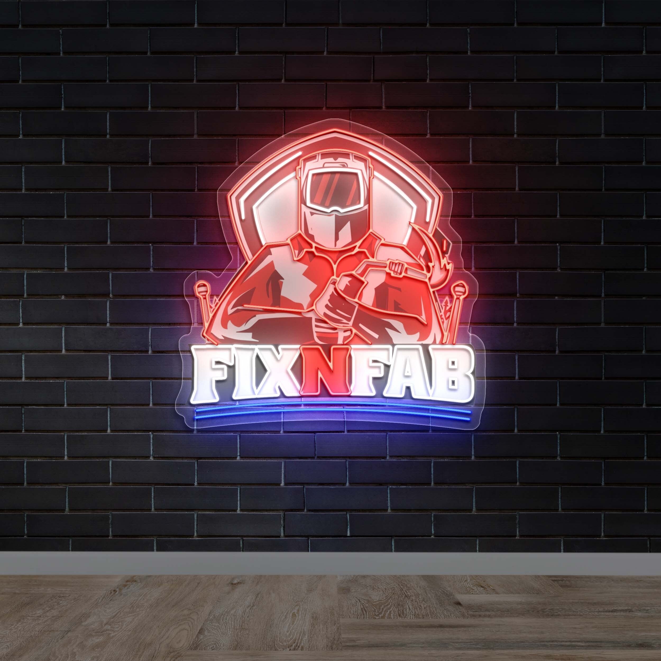 FIX N FAB | 2nd Version - Premium Neon Artwork