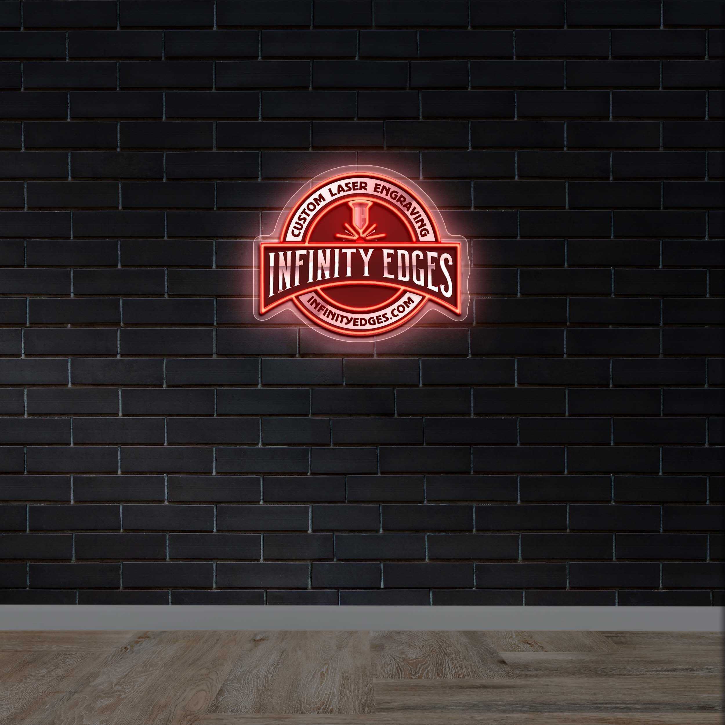 Infinity Edges - Premium Neon Artwork