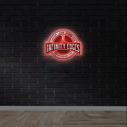 Infinity Edges - Premium Neon Artwork