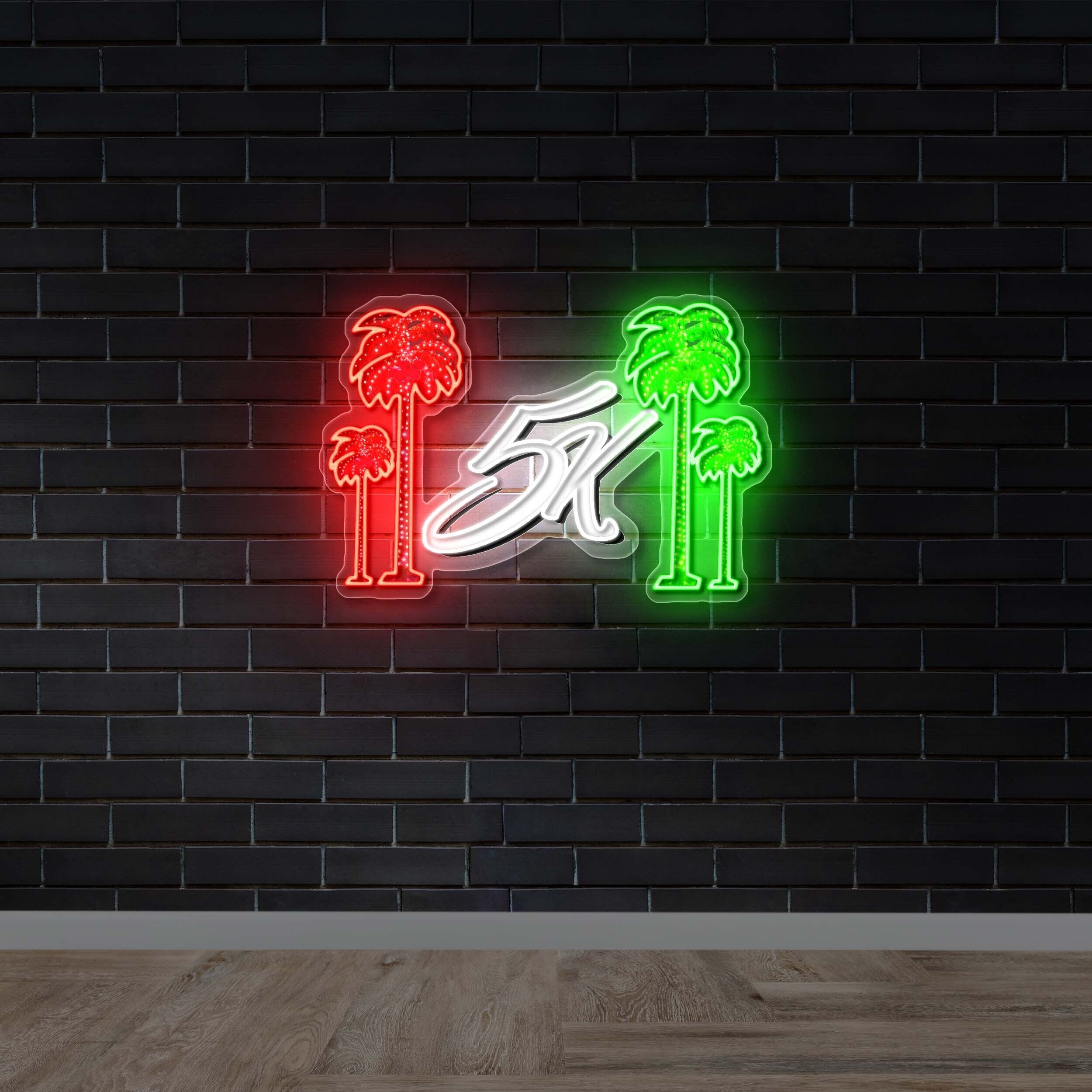 5k | 2nd Version - Premium Neon Artwork