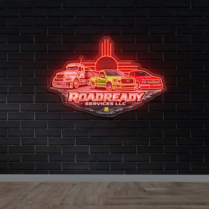 ROADREADY - Premium Neon Artwork