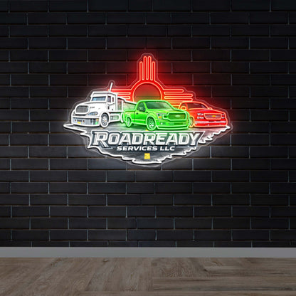 Road Ready Services LLC - Premium Neon Artwork