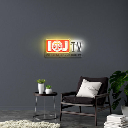 IOJ TV - Premium Neon Artwork