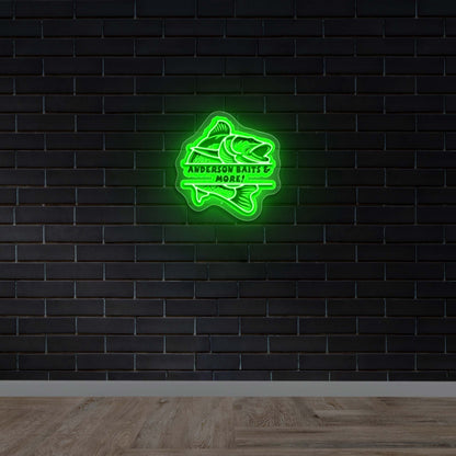 Anderson Baits & More! - Premium Neon Artwork