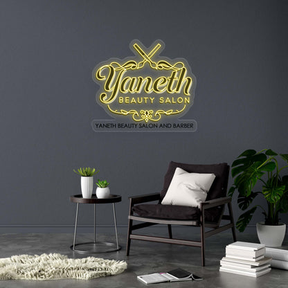 Yaneth BEAUTY SALON - Premium Neon Artwork