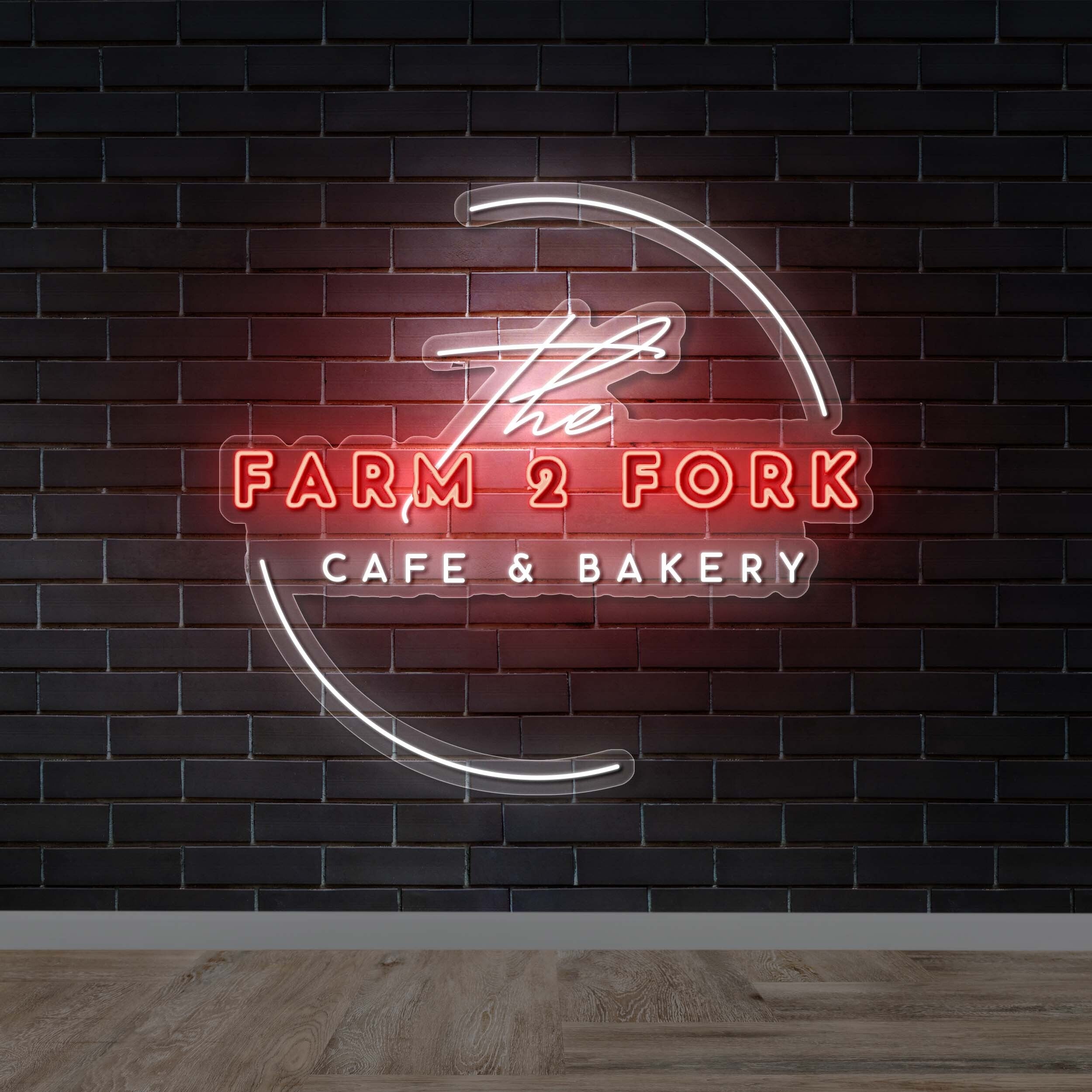 The Farm 2 Fork - Premium Neon Artwork