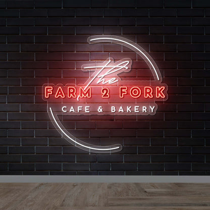 The Farm 2 Fork - Premium Neon Artwork