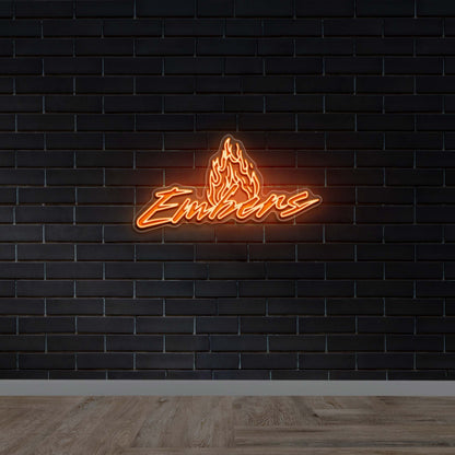 Embers - Premium Neon Artwork