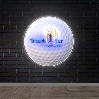 Double Par Golf & Bar | 2nd Version - Premium Neon Artwork