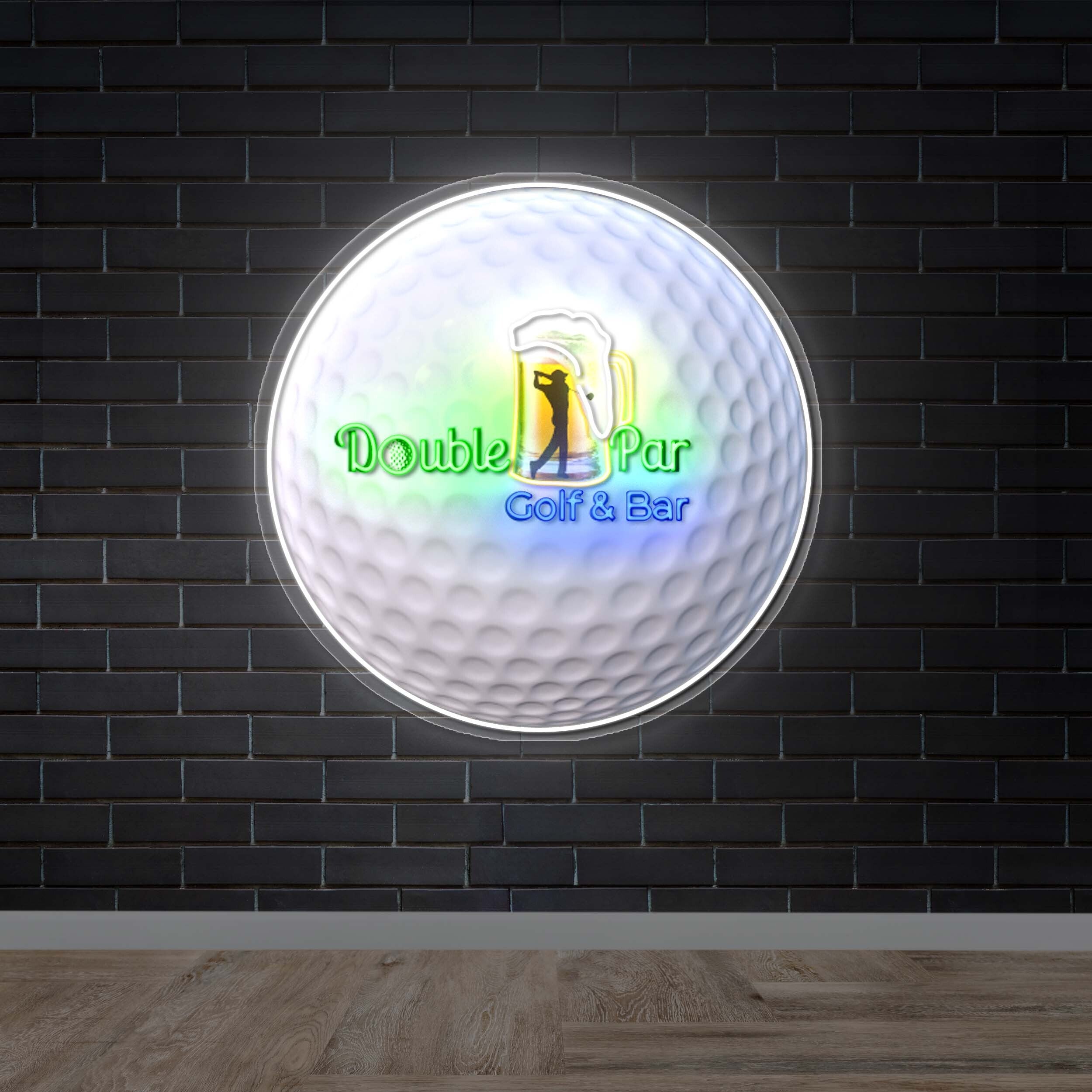 Double Par Golf & Bar | 2nd Version - Premium Neon Artwork