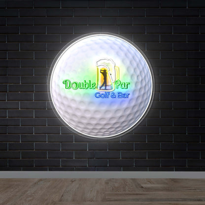 Double Par Golf & Bar | 2nd Version - Premium Neon Artwork