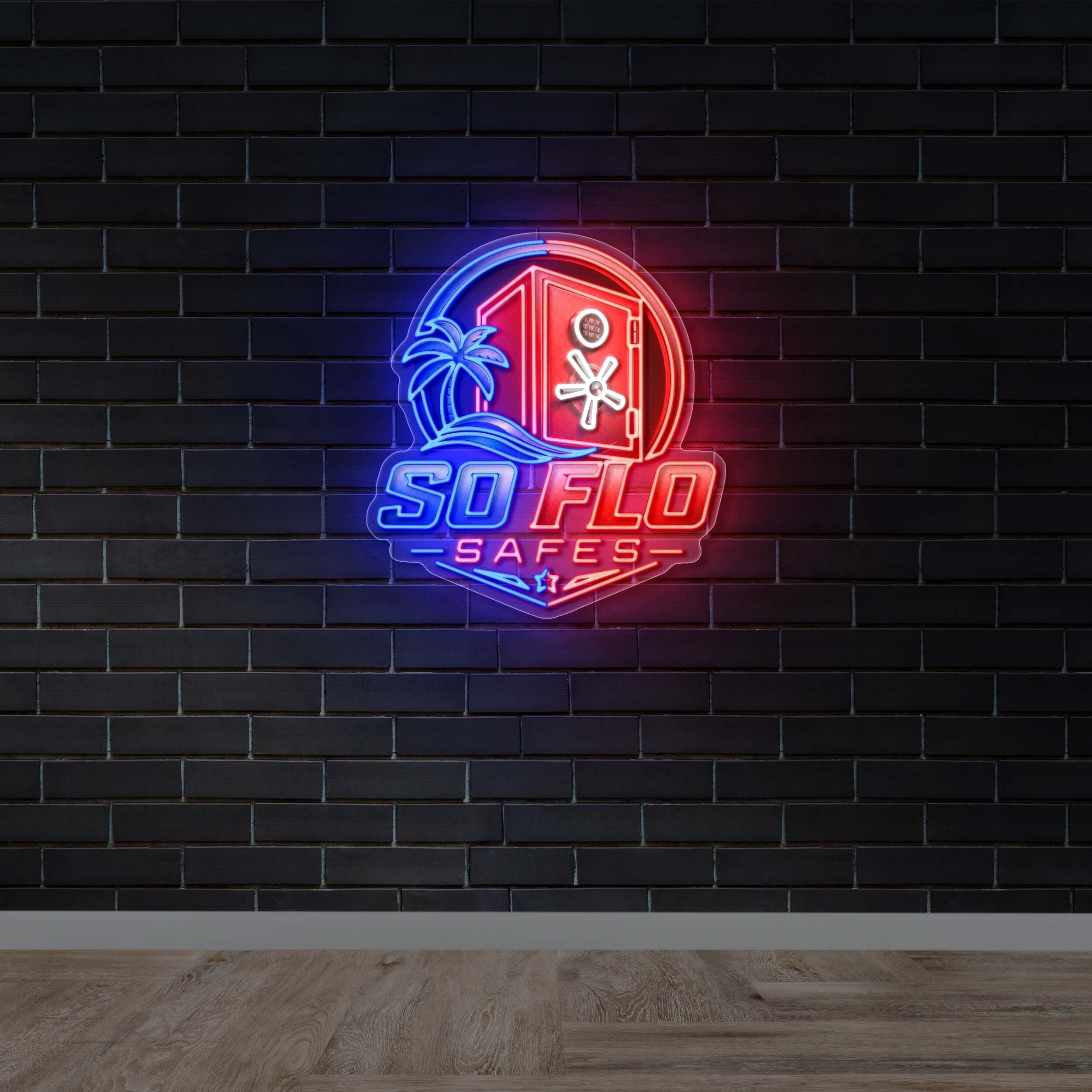 So Flo Safes - Premium Neon Artwork