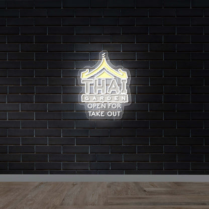 THAI GARDEN - Premium Neon Artwork