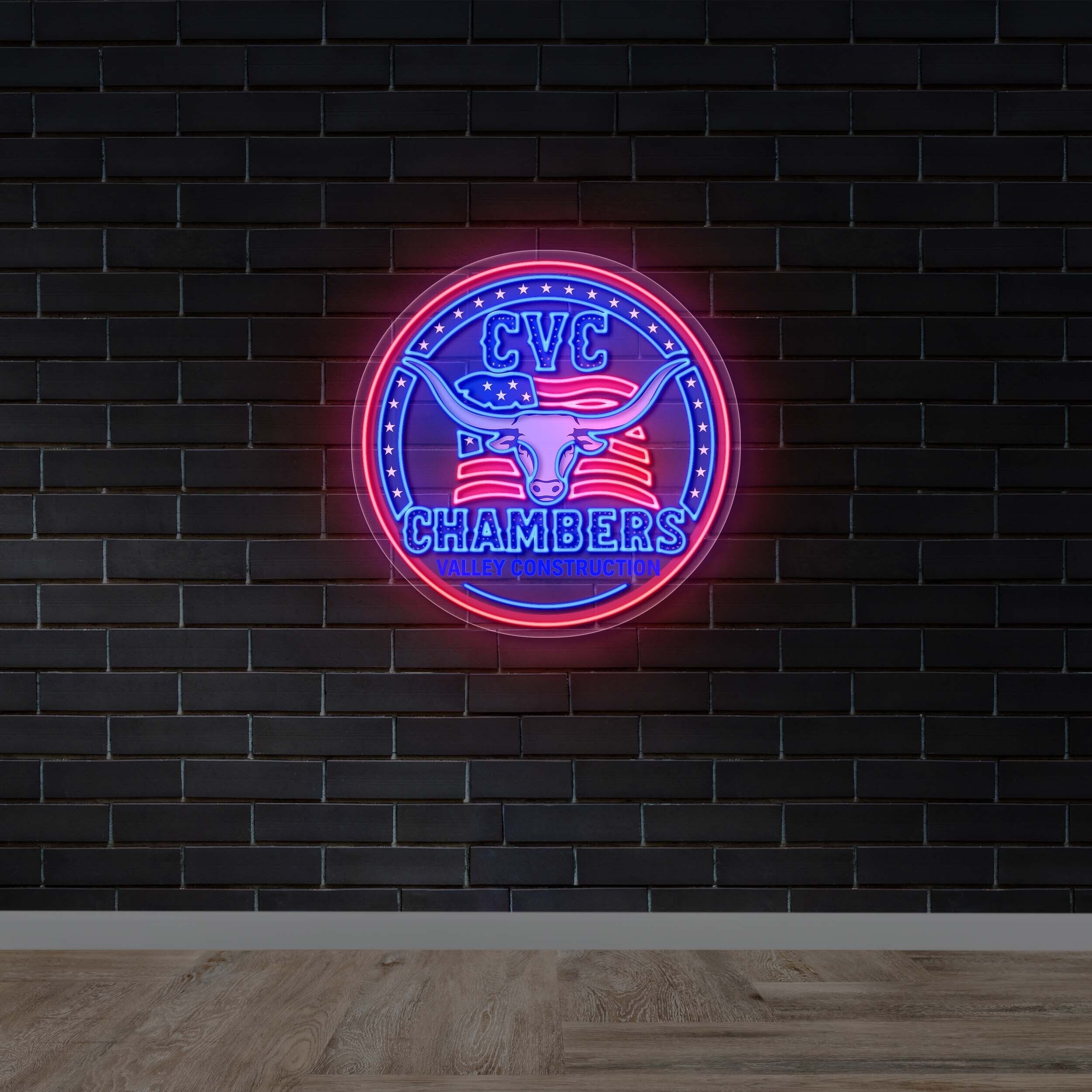 CVC CHAMBERS - Premium Neon Artwork
