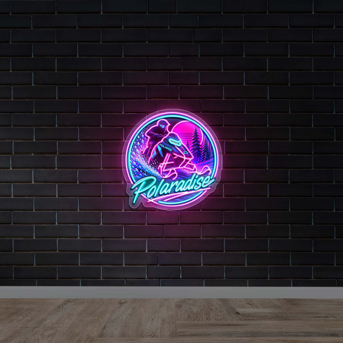 Polaradise - Premium Neon Artwork
