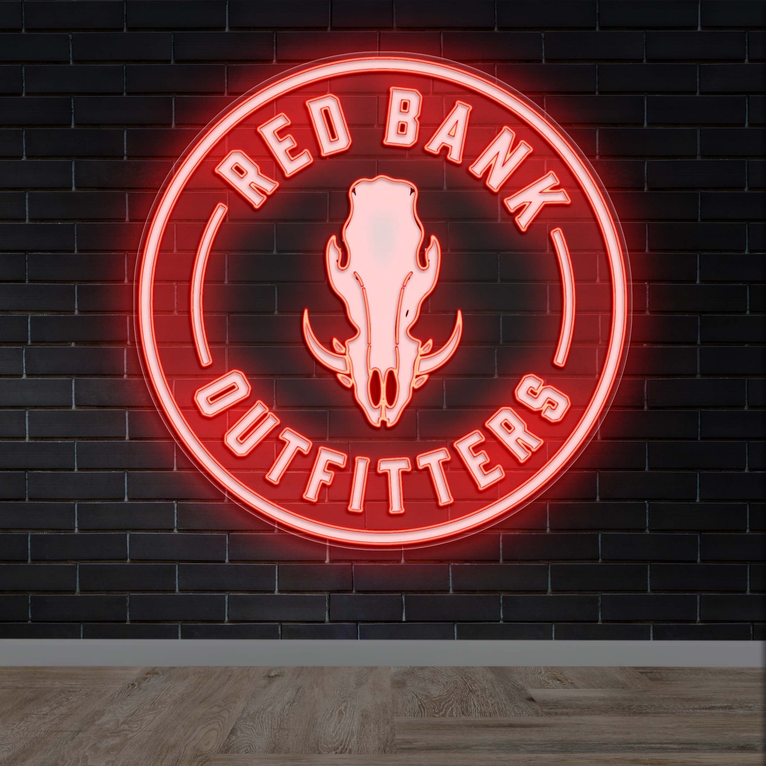 Red Bank Outfitters - Premium Neon Artwork