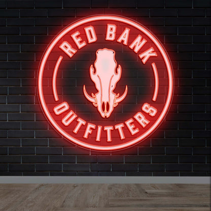 Red Bank Outfitters - Premium Neon Artwork