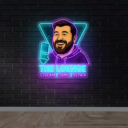 THE LOUNGE STREAM | GAME | REPAIR - Premium Neon Artwork