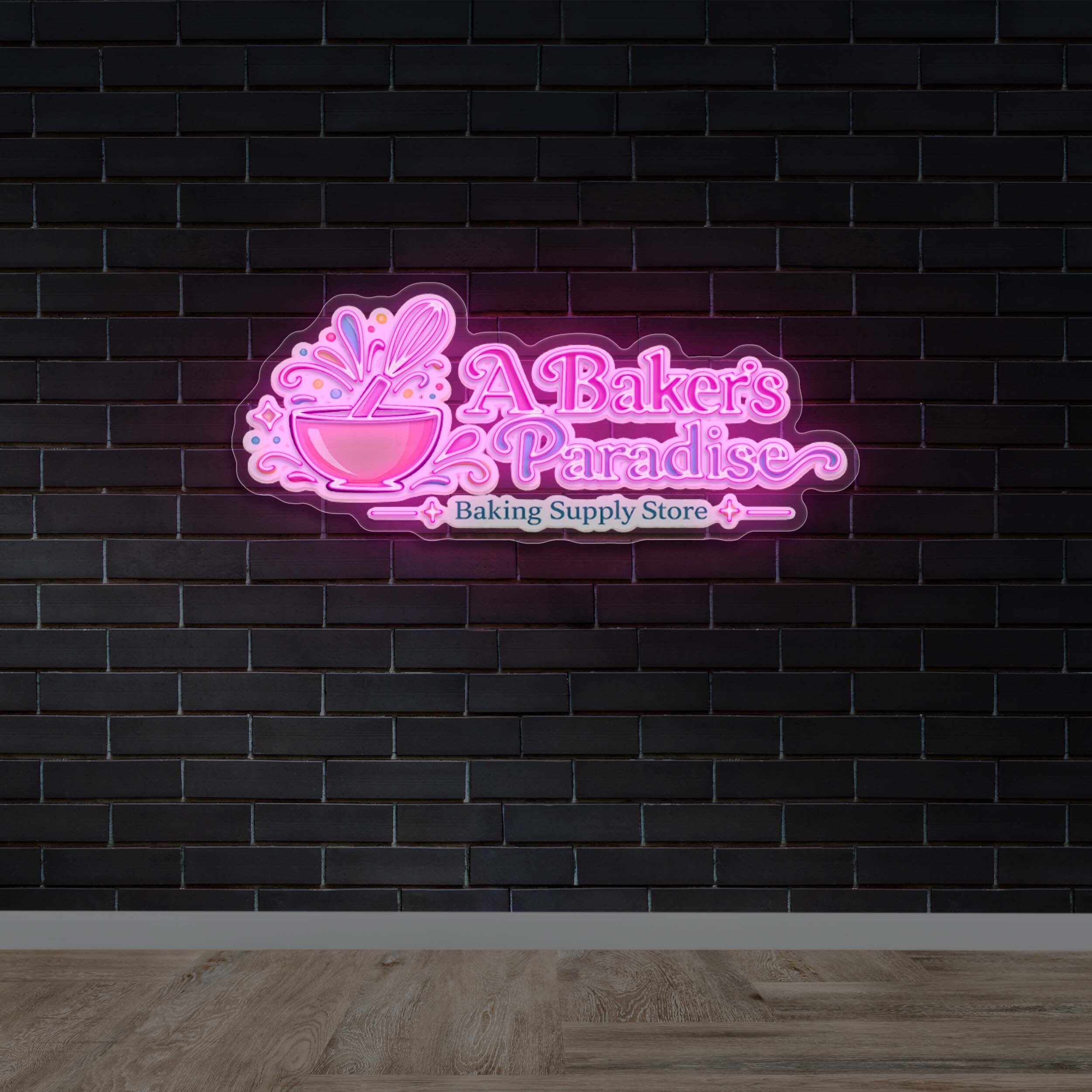 A Baker's Paradise - Premium Neon Artwork