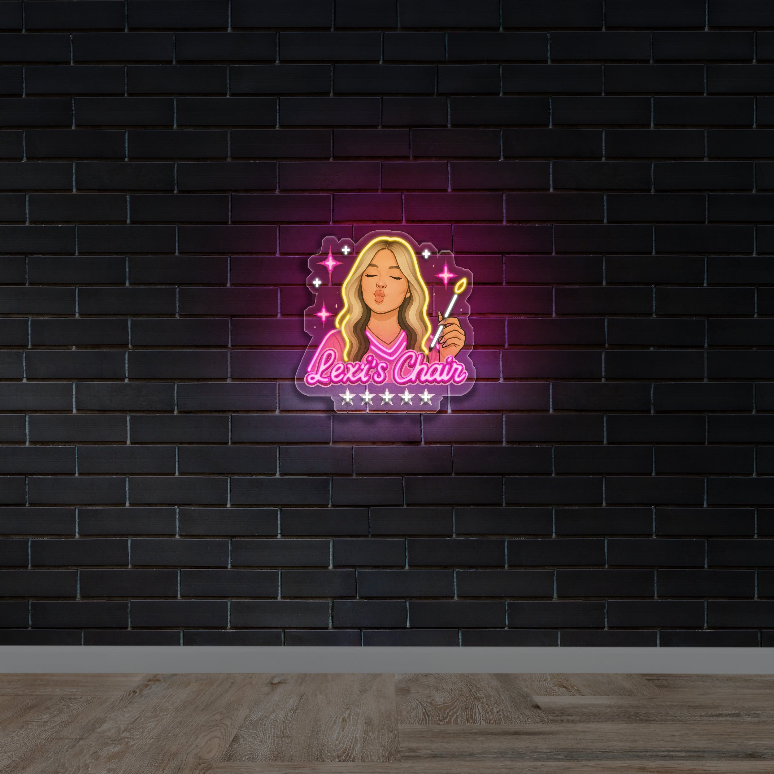 Lexi’s Chair - Premium Neon Artwork