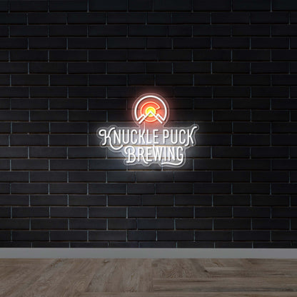 Knuckle Puck Brewing - Premium Neon Artwork