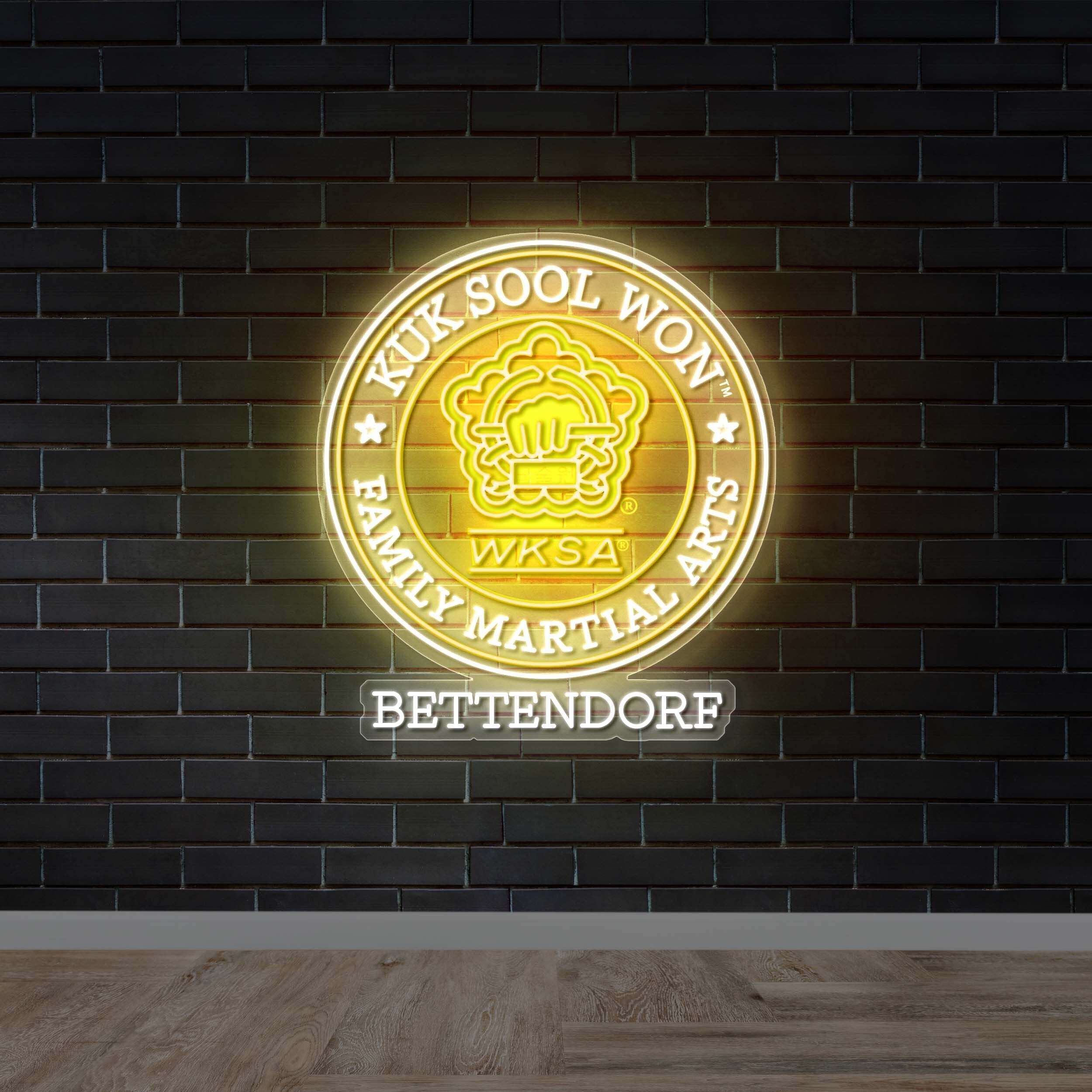 BETTENDORF - Premium Neon Artwork