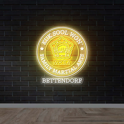 BETTENDORF - Premium Neon Artwork