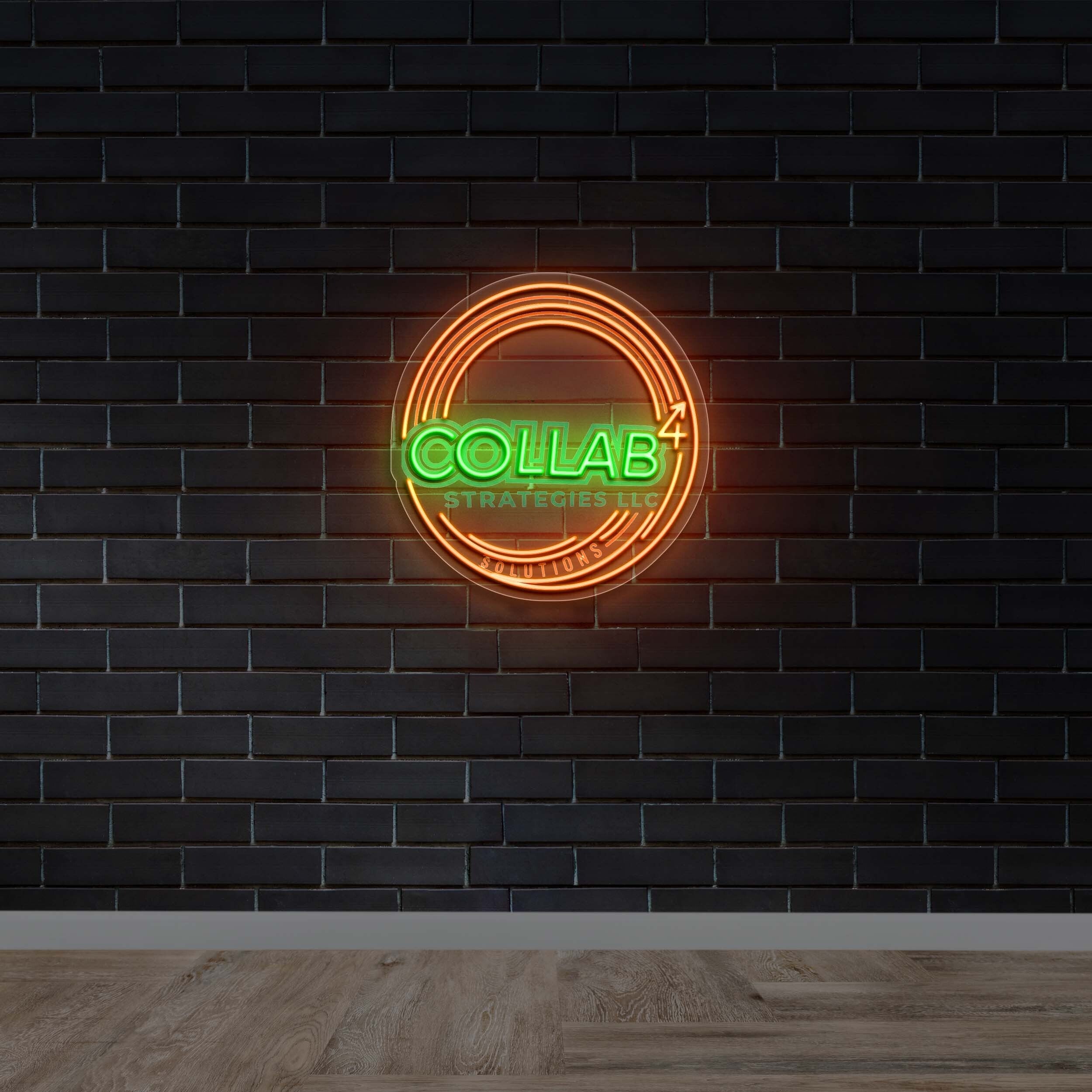 Collab Strategies LLC - Premium Neon Artwork