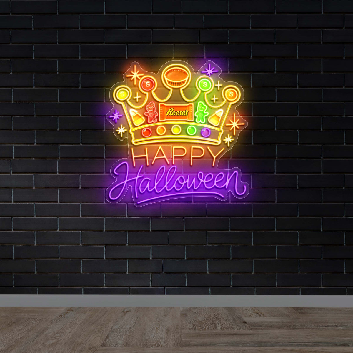 Happy Halloween | 2nd Version - Premium Neon Artwork