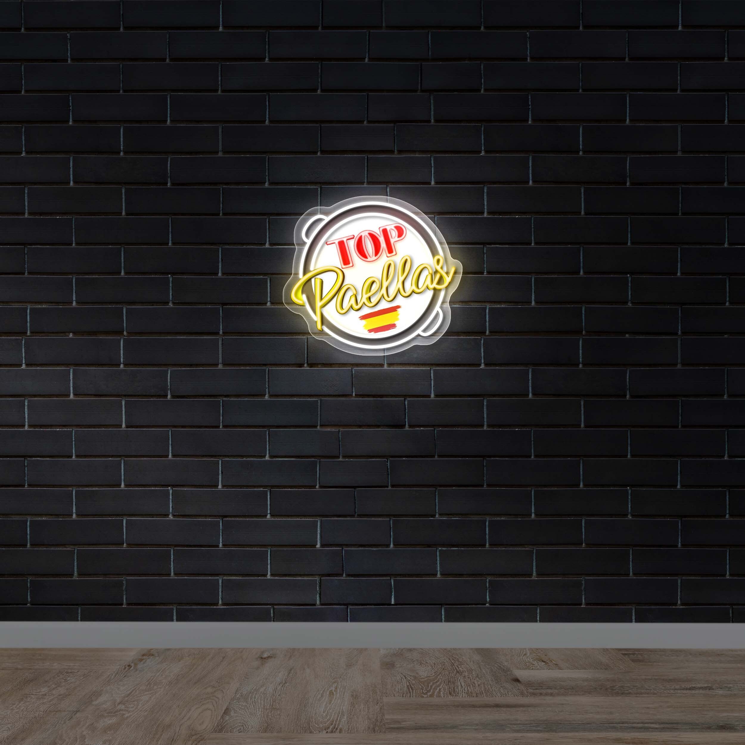 TOP PAELLAS - Premium Neon Artwork