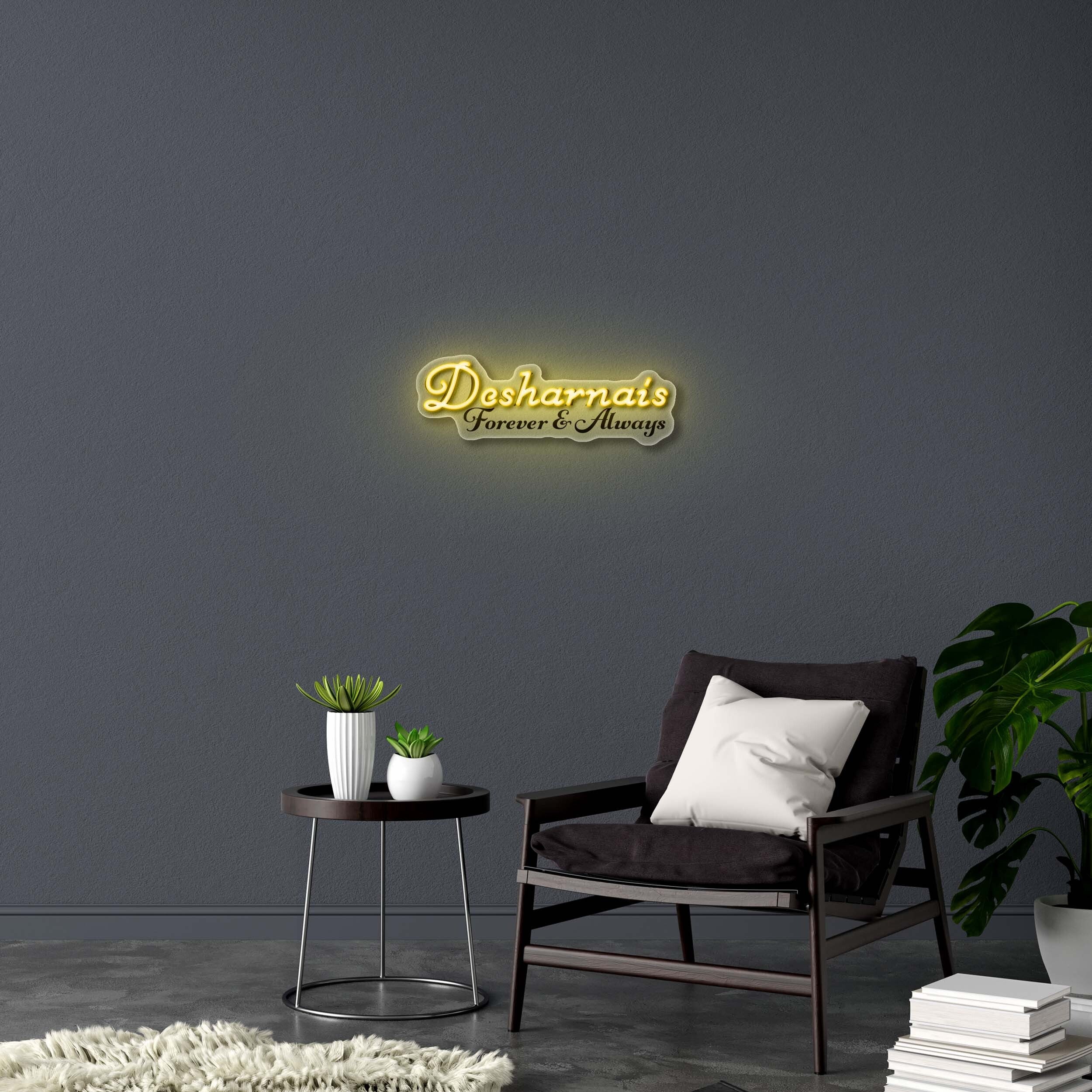Desharnais - Premium Neon Artwork
