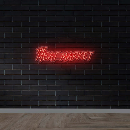 The Meat Market | 3rd Version - Premium Neon Artwork