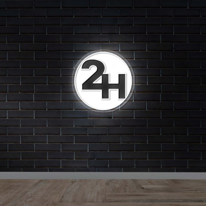 2H - Premium Neon Artwork