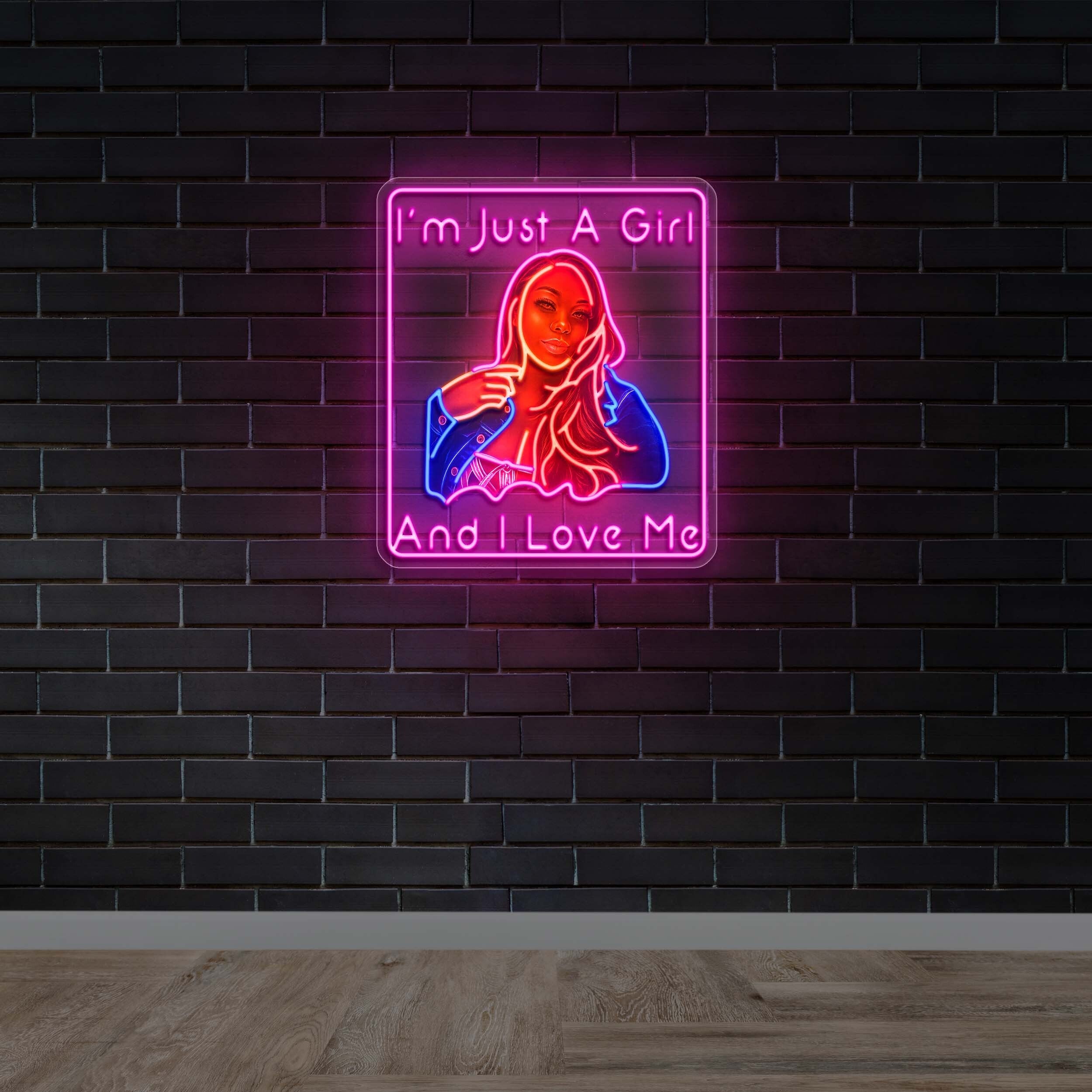 I'm Just a Girl | 2nd Version - Premium Neon Artwork