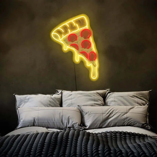 Pizza SLYCE - Premium Neon Artwork