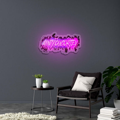 AINTYOUCORTEY - Premium Neon Artwork