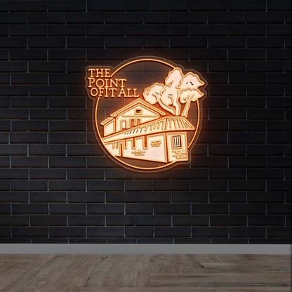 The Point Of It All - Premium Neon Artwork