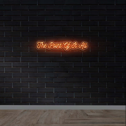 The Point Of It All - Premium Neon Artwork