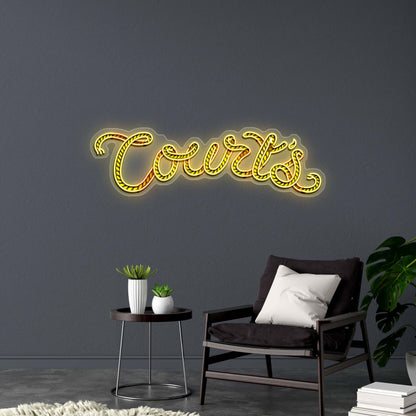 Court's - Premium Neon Artwork