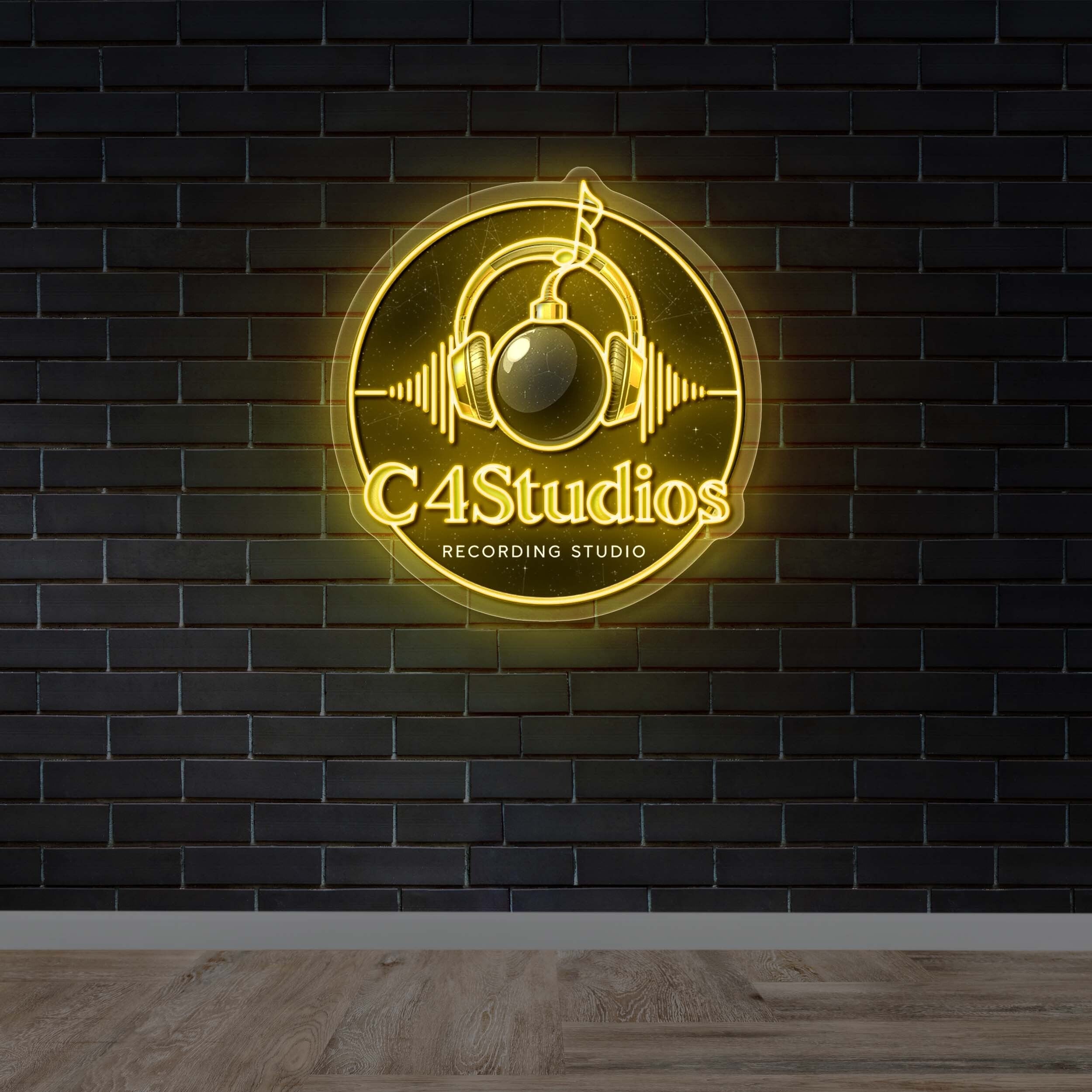 C4 Studios | 2nd Version - Premium Neon Artwork