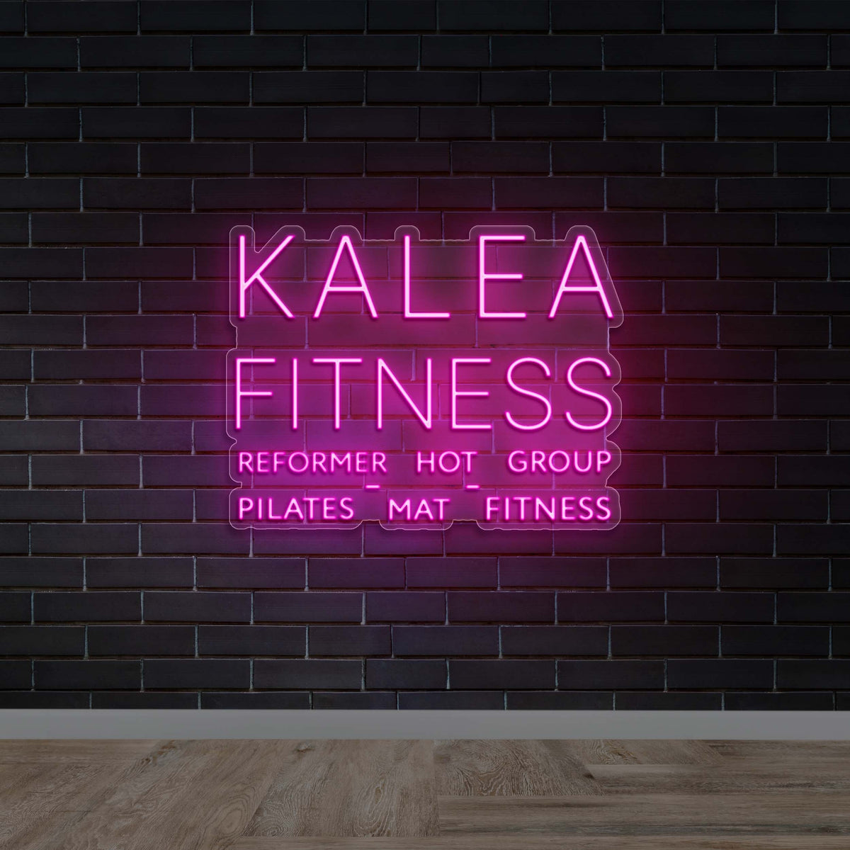 Kalea Fitness | Stacked  - Premium Neon Artwork
