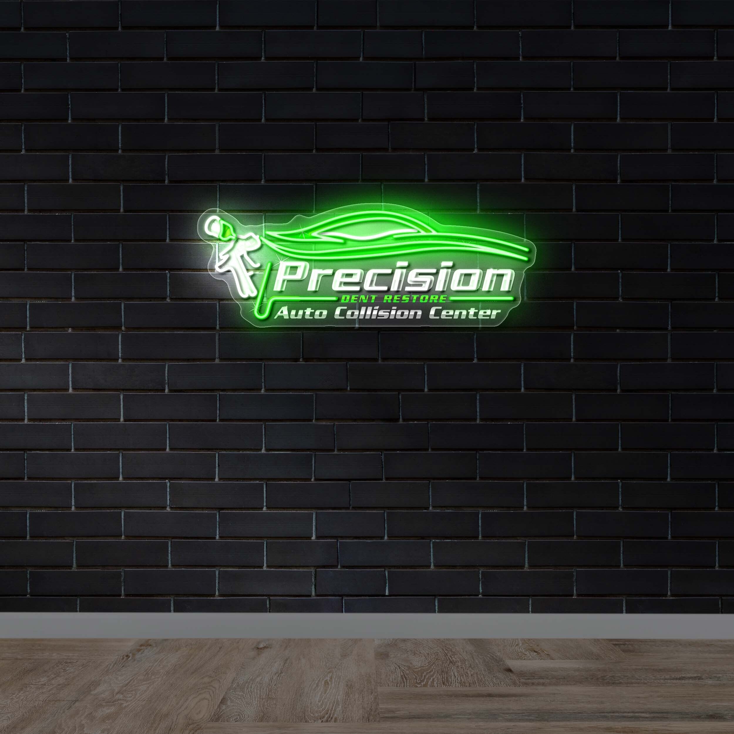 Precision - Premium Neon Artwork