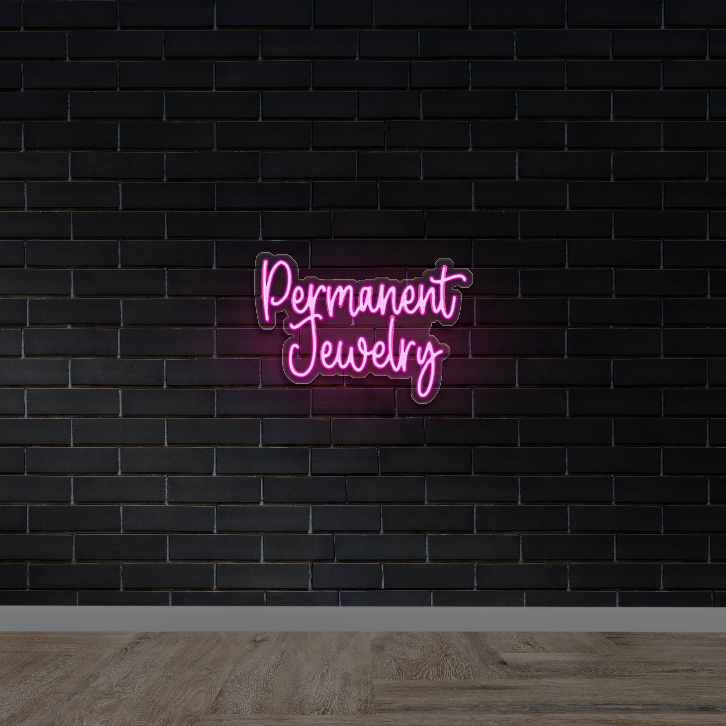 Permanent Jewelry - Premium Neon Artwork