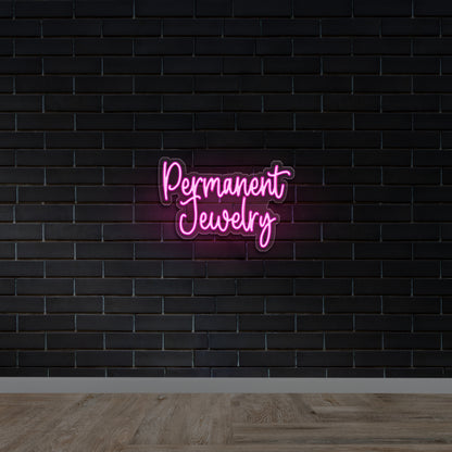 Permanent Jewelry - Premium Neon Artwork