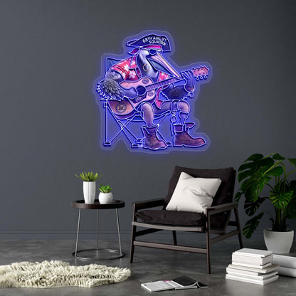 Air Force squadron - Premium Neon Artwork