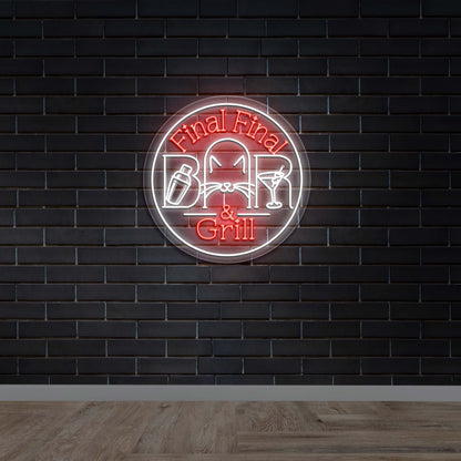Final Final - Premium Neon Artwork