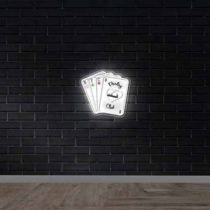 Parlay Club - Premium Neon Artwork