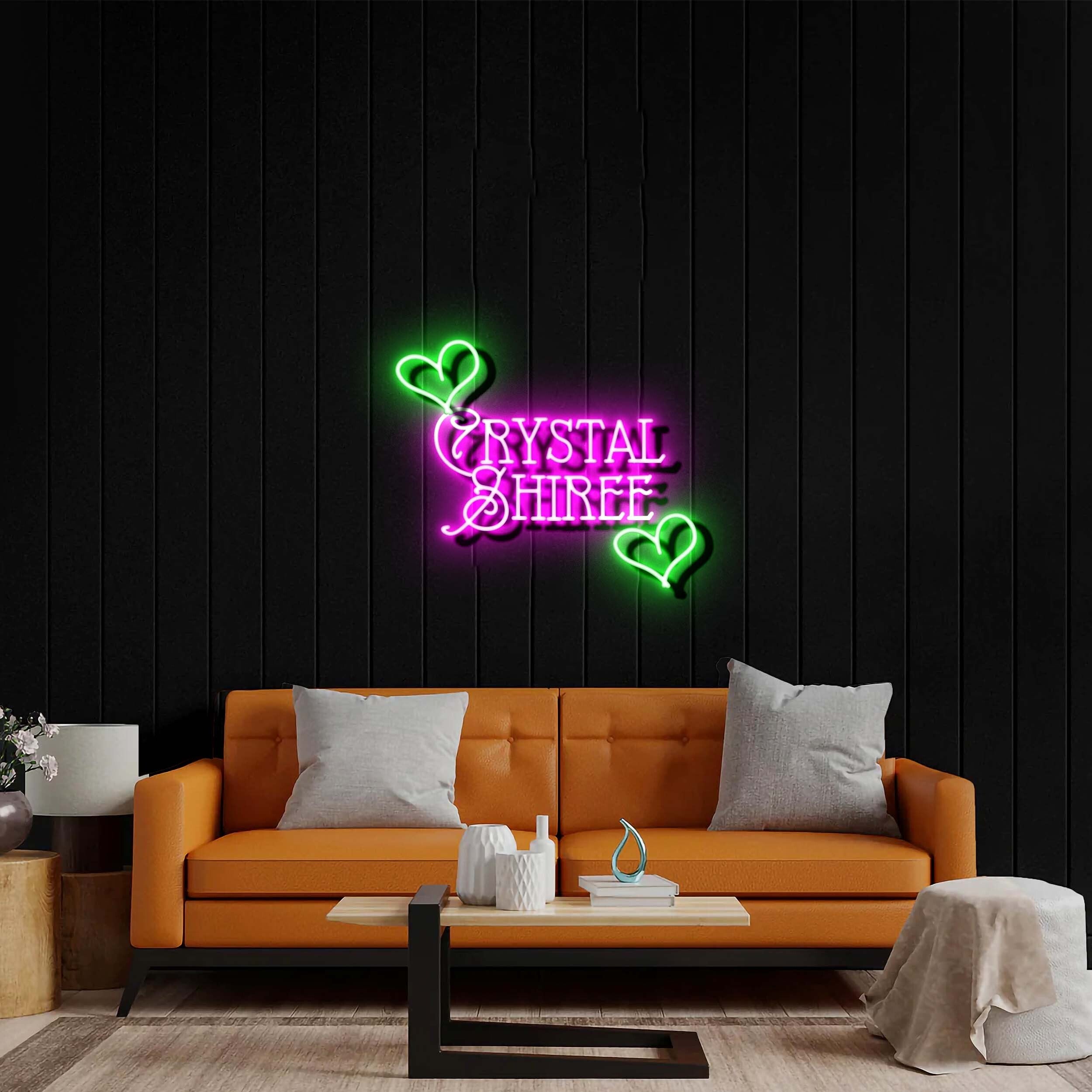 CRYSTAL SHIREE - Premium Neon Artwork