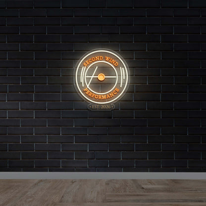 Second Wind Performance - Premium Neon Artwork