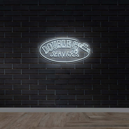 Double C Services - Premium Neon Artwork